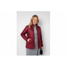 Куртка - жакет женская демисезонная, бордовая