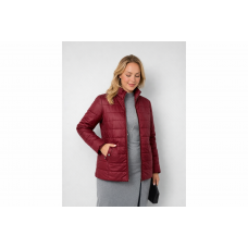 Куртка - жакет женская демисезонная, бордовая