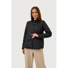 Куртка-рубашка женская утепленная, цвет-черный