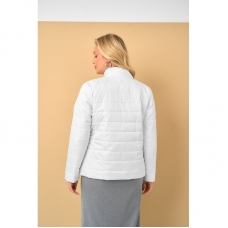 Куртка - жакет женская демисезонная, белая