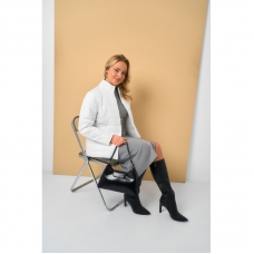 Куртка - жакет женская демисезонная, белая