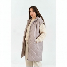 Жилет женский бежевый