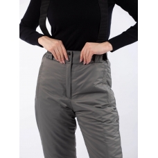 Полукомбинезон женский со съемными бретелями, цвет-серый