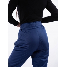 Брюки женские утепленные, цвет-синий