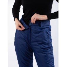 Брюки женские утепленные, цвет-синий