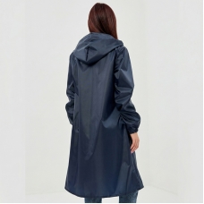 Плащ-дождевик женский, цвет - синий