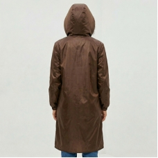 Плащ-дождевик женский, цвет - шоколад