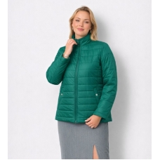 Куртка - жакет женская демисезонная,изумрудная