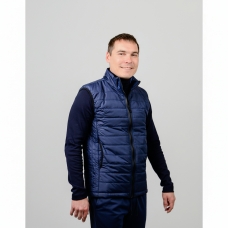 Жилет мужской ,цвет-синий
