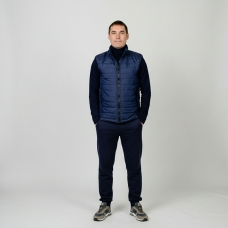 Жилет мужской ,цвет-синий
