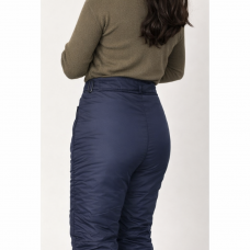 Брюки женские утепленные, цвет-синий