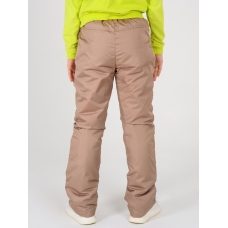 Подростковые утепленные брюки для девочки, цвет-капучино