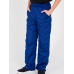 Подростковые брюки, утепленные флисом на мальчика,  цвет- синий