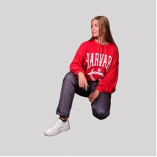 Брюки женские утепленные на поясе-резинке, цвет - серый