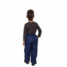 Детские зимние брюки,с утеплителем -синтепон, цвет-синий
