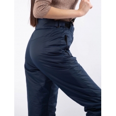 Полукомбинезон женский со съемными бретелями, цвет-синий