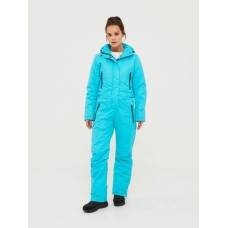  Комбинезон женский зимний, цвет-голубой