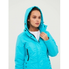  Комбинезон женский зимний, цвет-голубой