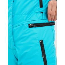  Комбинезон женский зимний, цвет-голубой