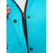  Комбинезон женский зимний, цвет-голубой