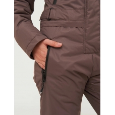  Комбинезон женский зимний, цвет-шоколад
