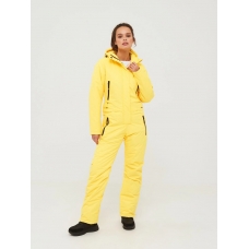  Комбинезон женский зимний, цвет-желтый