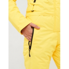  Комбинезон женский зимний, цвет-желтый