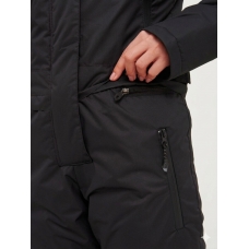  Комбинезон женский зимний, цвет-черный