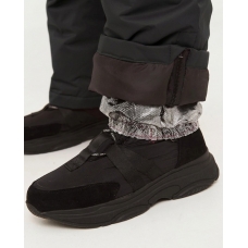  Комбинезон женский зимний, цвет-черный