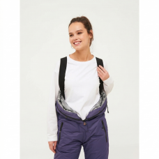  Комбинезон женский зимний, цвет-сиреневый