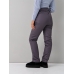 Утепленные женские брюки с высокой спинкой, цвет- графит