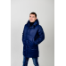Куртка парка мужская демисезонная,с утеплителем.Цвет-синий