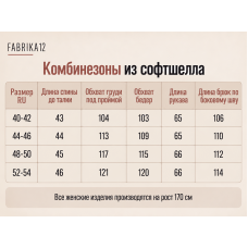 Комбинезон женский демисезонный из софтшелла-черный Комбинезон женский демисезонный из софтшелла-черный
