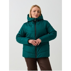 Зимняя куртка цвет изумруд