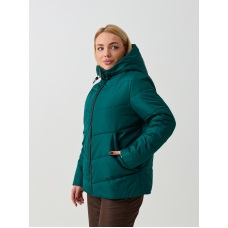 Зимняя куртка цвет изумруд