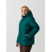 Зимняя куртка цвет изумруд