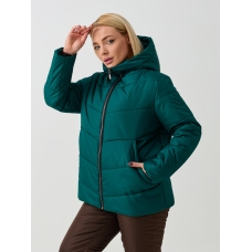 Зимняя куртка цвет изумруд