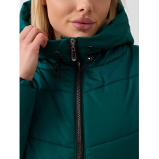 Зимняя куртка цвет изумруд