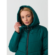 Зимняя куртка цвет изумруд