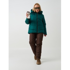 Зимняя куртка цвет изумруд