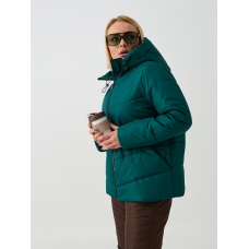 Зимняя куртка цвет изумруд