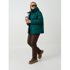 Зимняя куртка цвет изумруд