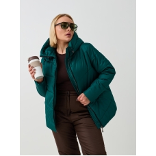 Зимняя куртка цвет изумруд