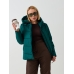 Зимняя куртка цвет изумруд