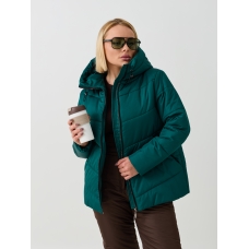 Зимняя куртка цвет изумруд