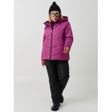 Зимняя куртка цвет БРУСНИКА