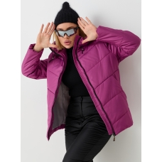 Зимняя куртка цвет БРУСНИКА