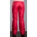 Утепленные женские брюки на поясе-резинке,цвет - красный